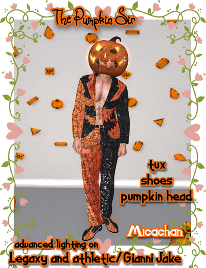 the pumpkin Sir sequin disco