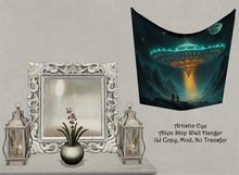 Artisitc Eye Alien Ship Wall Hanger LCAE 1LI