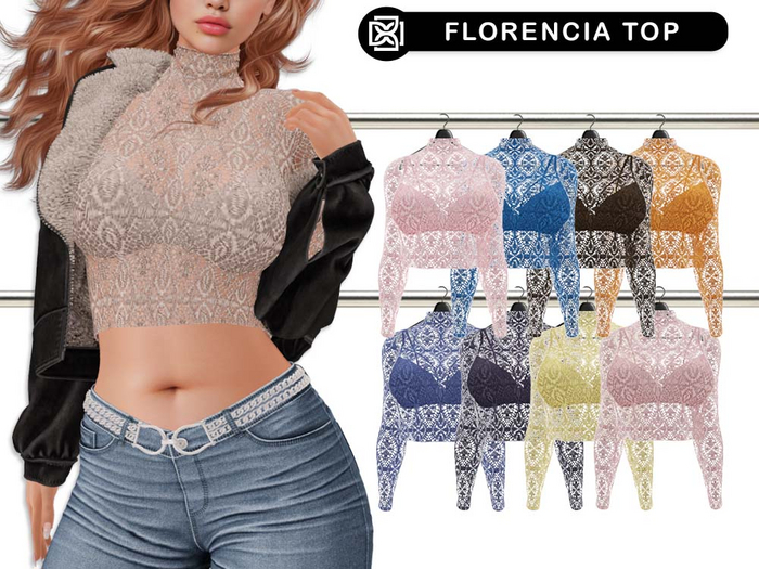 Addams // Florencia Top with Bra // FATPACK