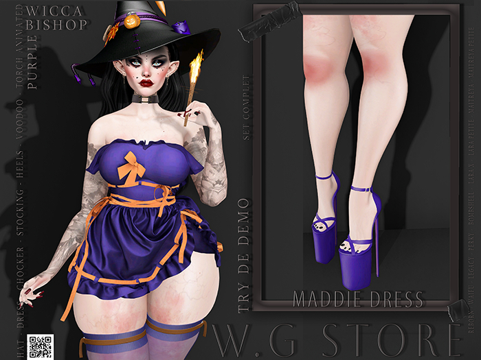 ::W.G STORE:: WICCA BISHOP PURPLE PACK