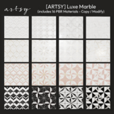 [ARTSY] Luxe Marble (add to unpack)
