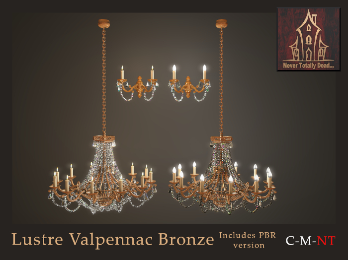 Lustre Valpennac Bronze