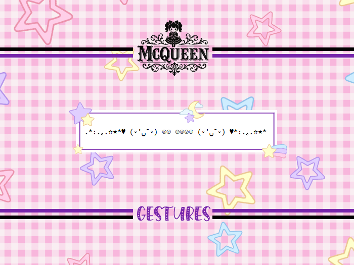 -Mcqueen- Gestures - AyPapi