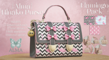 {Alma} Hinako Purse (Flamingo Pack)