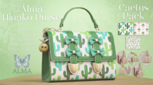 {Alma} Hinako Purse (Cactus Pack)