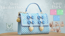 {Alma} Hinako Purse (Aqua Pack)