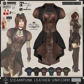 PIXEL BOX - Steampunk Leather Uniform
