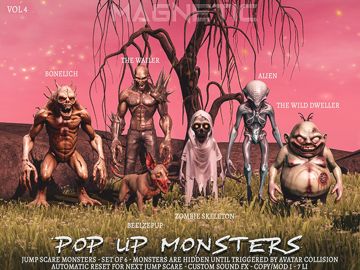 Magnetic - Pop Up Monsters Vol 4. {updated}