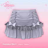 {.tenebris} Honoka Skirt - White