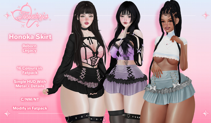 {.tenebris} Honoka Skirt - Fatpack