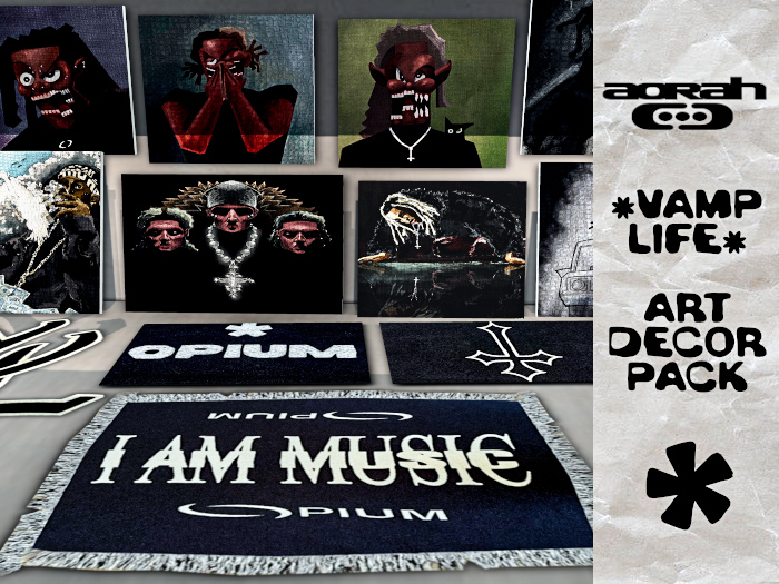 "AORAH" - "VAMP LIFE" (DECOR PACK)