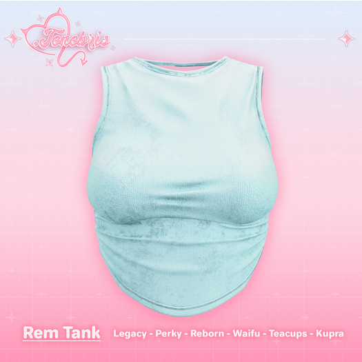{.tenebris} Rem Tank [Light Blue]