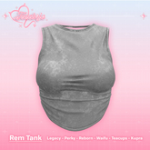 {.tenebris} Rem Tank [Light Grey]