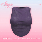 {.tenebris} Rem Tank [Violet]