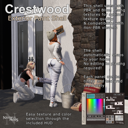 Crestwood Exterior Paint Shell (BOXED)