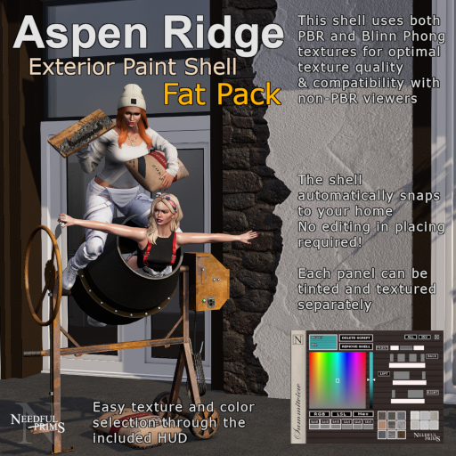 AR Exterior Paint Shell Fat Pack