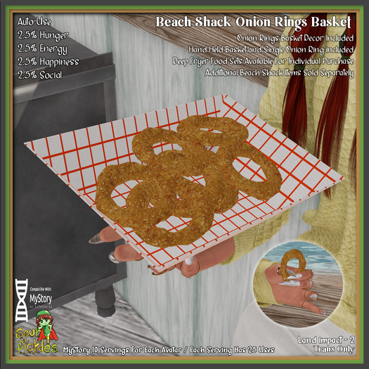 [SP] MyStory Beach Shack Onion Rings