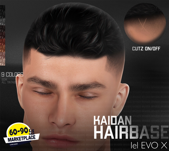 FATPACK - Kaidan Hairbase. BRABOS