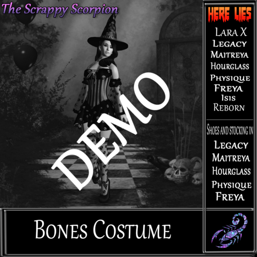 Bones Costume DEMO