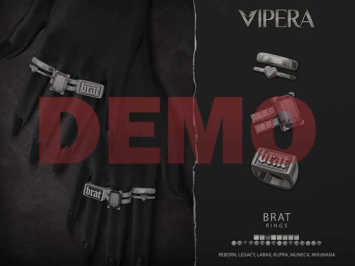 [VIPERA] DEMO Brat Rings