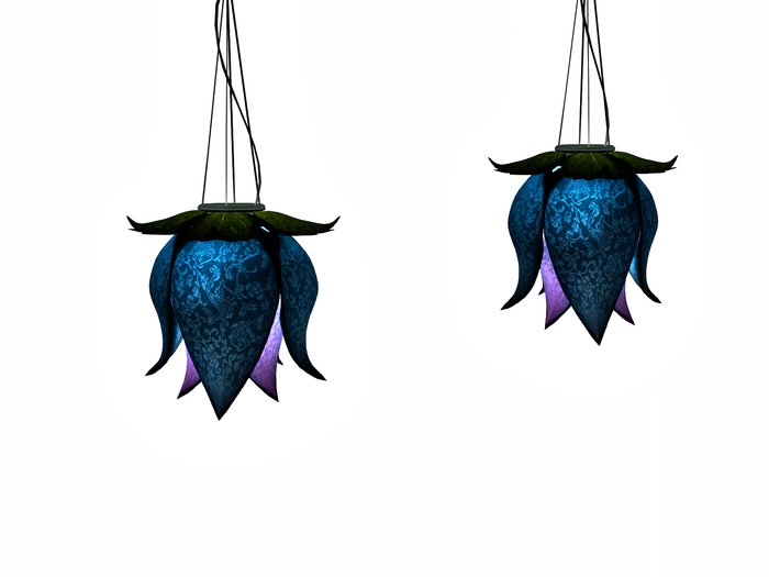 {Natas} Lotus Hanging Lamp - Boxed