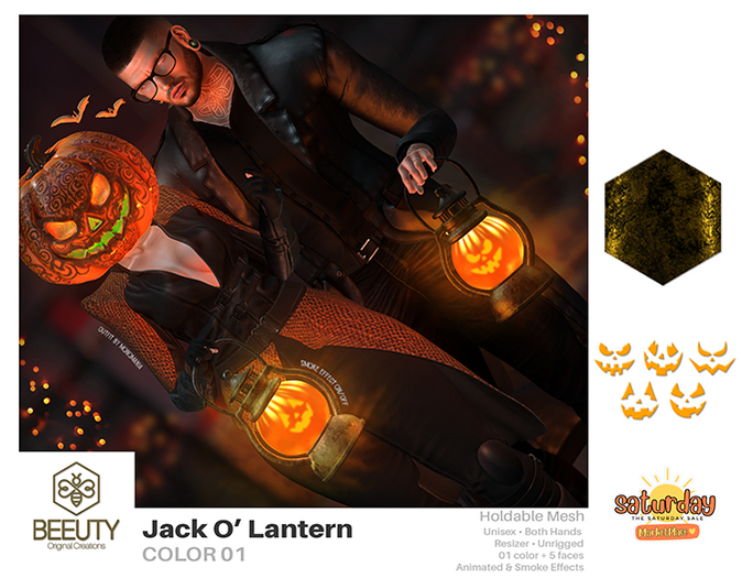 Beeuty - Jack O' Lantern COLOR 01 (Add Me)
