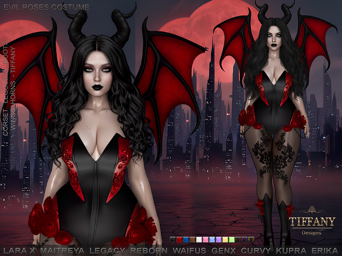 ::TD:: Evil Roses Costume
