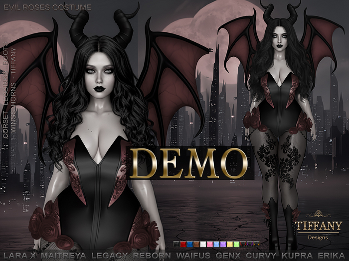::TD:: Evil Roses Costume DEMO