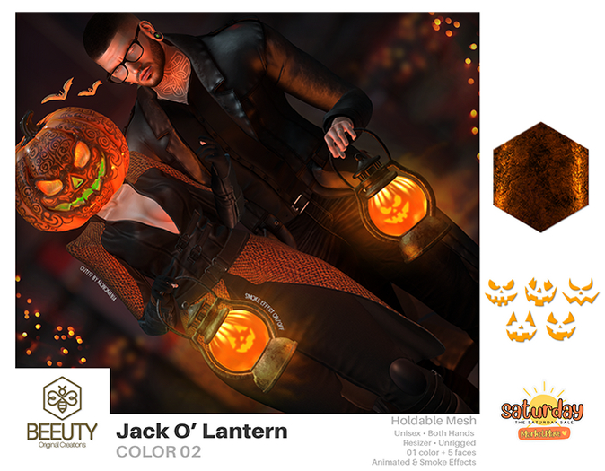 Beeuty - Jack O' Lantern COLOR 02 (Add Me)