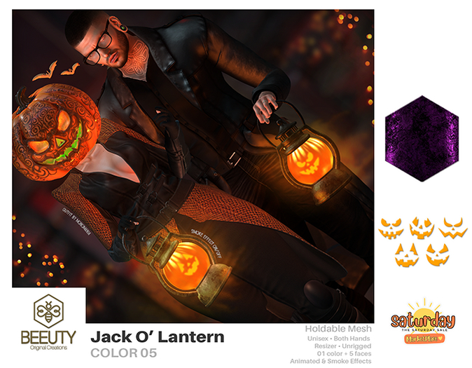 Beeuty - Jack O' Lantern COLOR 05 (Add Me)