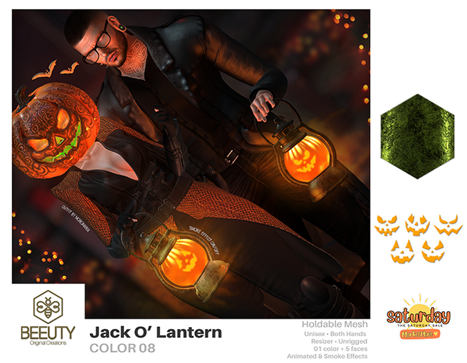 Beeuty - Jack O' Lantern COLOR 08 (Add Me)