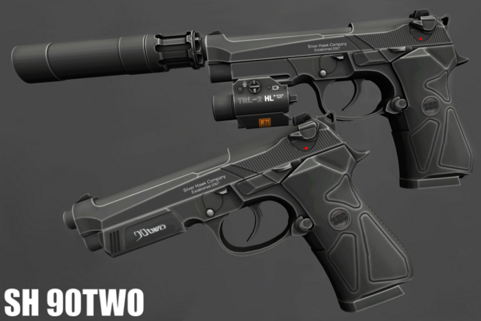 SH RP Prop Gun - 90TWO