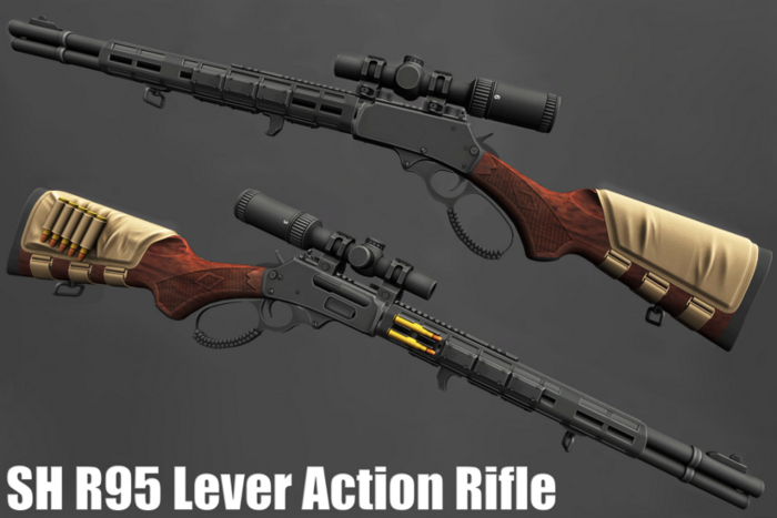 SH RP Prop Gun - R95 - Lever Action Rifle