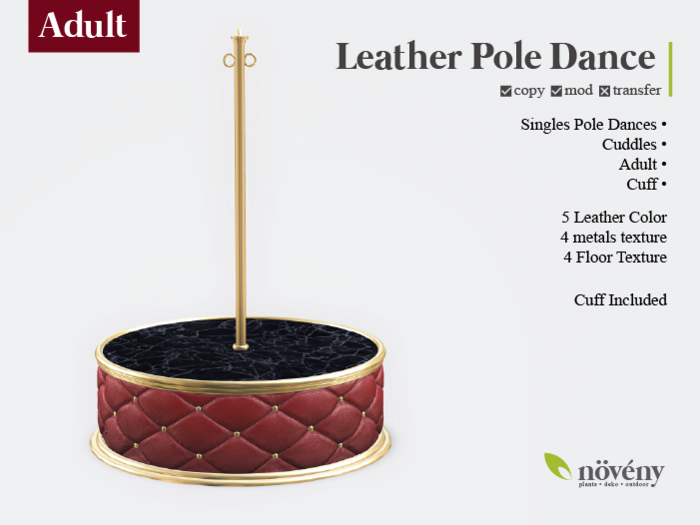 Noveny - Leather Pole Dance - Adult