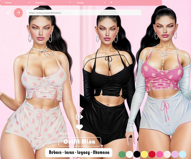 .:: Youke.:: Top Mina Solid Collors )