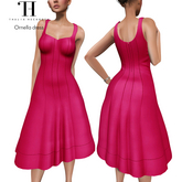 Thalia Heckroth - Ornella dress HOT PINK