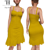 Thalia Heckroth - Digo dress SUNFLOWER