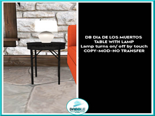 DB DIA DE LOS MUERTOS TABLE WITH LAMP  add me