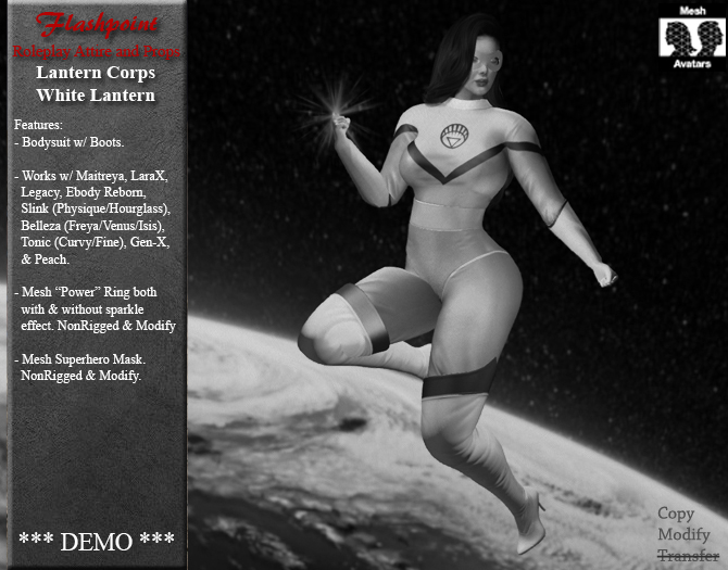 Lantern Corps - White Lantern (Demo)