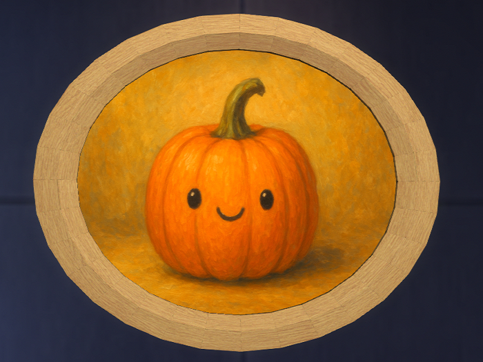{FCB} Happy Harvest Painting (Round)