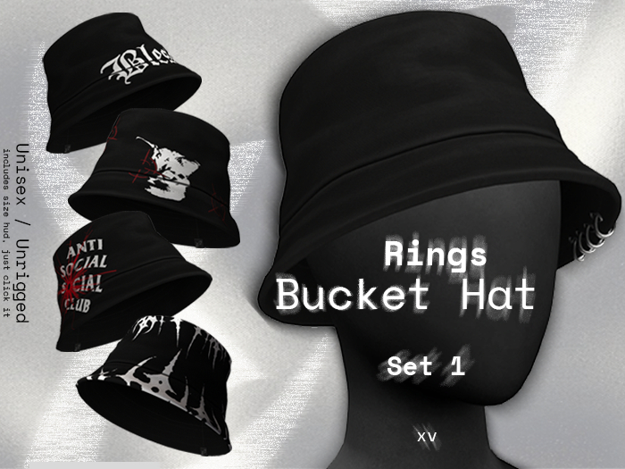 XV - Bucket Hat - Rings / Set 1