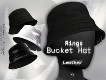 XV - Bucket Hat - Rings / Leather