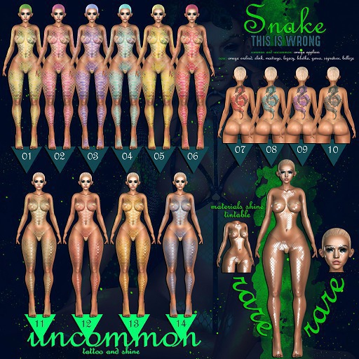 THIS IS WRONG Snake - Omega 06