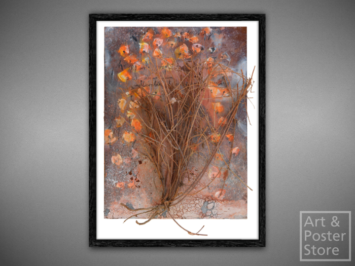 Maria im Rosenhag - Kiefer | Neo–Expressionist Abstract Canvas 
