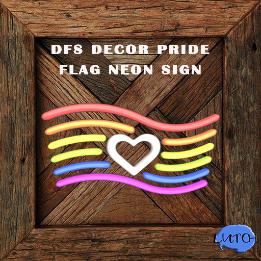 DFS Decor Pride Flag Neon Sign