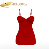 Red Lela Dress Kupra