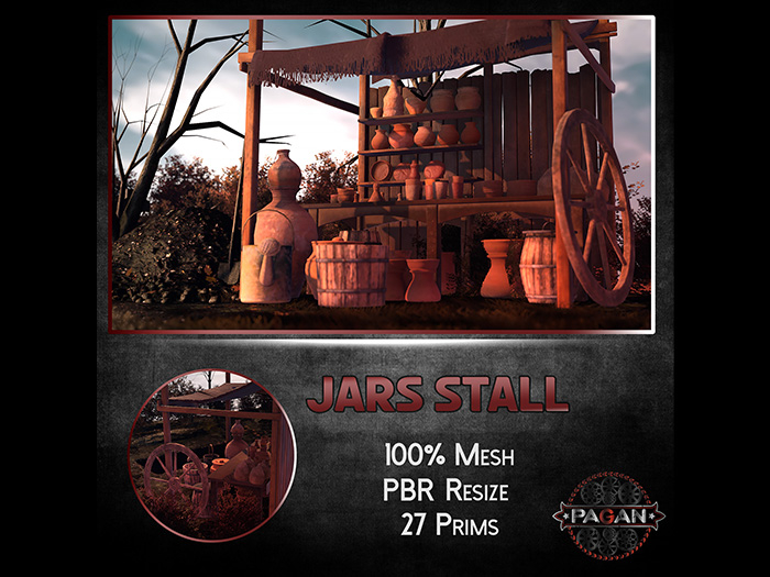 [Pagan]  Jars Stall
