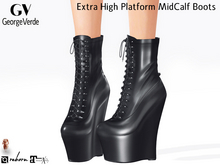 GV21061 GV Extra High Platform MidCalf Boots