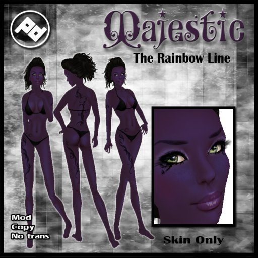 ::Poised:: Rainbow skins - Majestic