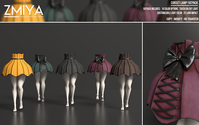 ZMIYA Corset Lamp Fatpack